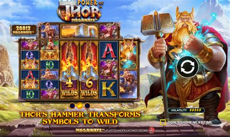 thor slot game png